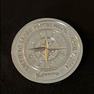 Seattle Mariners April 7th 2004 Salute to Armed Services token coin
